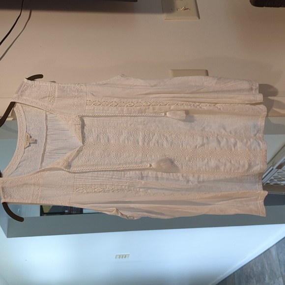 Lucky brand crochet detail tank - Picture 1 of 9